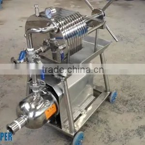 High Configuration and Low Price DZCR Series Stainless Steel Plate and Frame Filter Plate Filter Press Supplier thumbnail-2