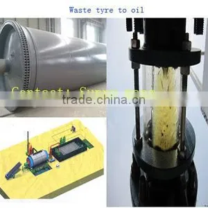 Top Supplier Of Pyrolysis Equipment/Machine Recycling Tyre/Rubber/Plastic To Fuel Oil thumbnail-1