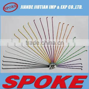 High Quality Cheap Bicycle/motorcycle Colour Spray Plastics Twisted Spoke thumbnail-2