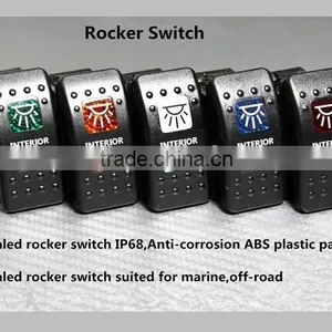 Hot! LED Light Bar Rocker Switch & 12v Sealed Rocker Switch thumbnail-3