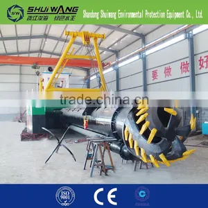 High Quality Hydraulic Cutter Head Suction Pontoon Dredger Sale thumbnail-3