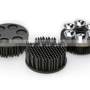 Black Anodizing Electronic Enclosures Aluminium Extruded Heat Sink thumbnail-3