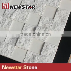 Beige Natural Stone Limestone Mosaic Tiles Tumbled thumbnail-2