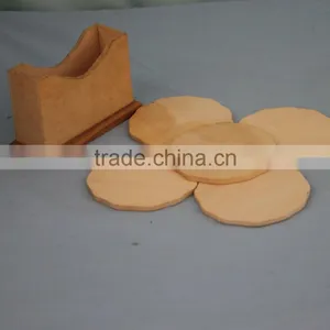 Unfinished Custom Round Wooden Cup Coast Wholesale thumbnail-1