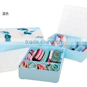 Colorful 3 In 1 With Covered Underware Storage Box thumbnail-1