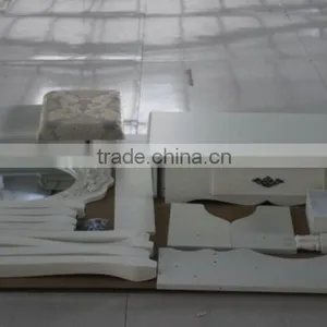 Vanity Dressing Table With Mirror With Stool thumbnail-4