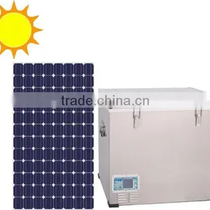 45L DC Compressor Single Cabinet Chest Freezer With Solar Power System thumbnail-1