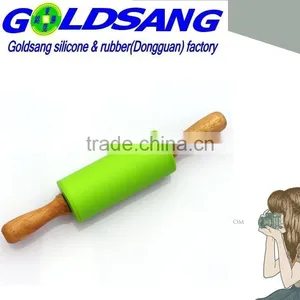 Hot Selling Silicone Flour Rolling Pin Nonstick for Children thumbnail-4