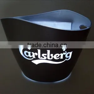 2017 Good Quality Cheap Price Lighting Logo Plastic Bucket of Beer thumbnail-2