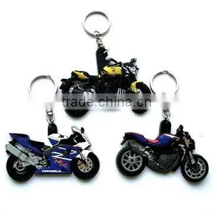 Motorbike Shape Pvc Keychain thumbnail-1