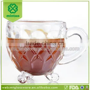 High Quality Machine Made Glass Expresso Coffee Cup Sets thumbnail-1