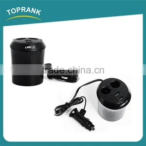 New Design DC 12V 2 Port Cigarette Lighter Splitter Adapter Dual Usb Charger Socket for Car thumbnail-3