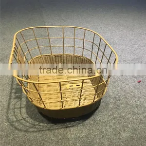 2016 High Quality Rural Wholesale Hollow Pipe Basket for Bike thumbnail-2