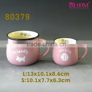 Simple Style Ceramic Milk Mug,colorful Choice Ceramic Mug thumbnail-2