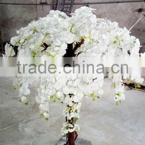 China Factory Make White Fake Orchid Flower Tree for Interior Decoration thumbnail-1