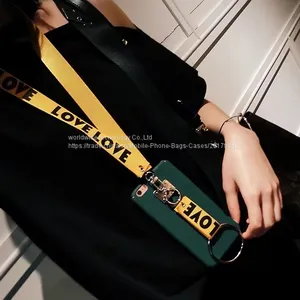 Plastic Hard Cell Phone Back Cover Shell Mobile Phone Cases for IPhone7/7Plus/6/6s/6plus/6splus Neck Lanyard Hang Rope thumbnail-4