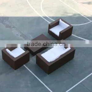 Rattan Furniture Outdoor Aluminum Sofa Set thumbnail-5