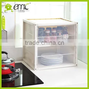 Emc Plastic Storage Cabinets, Plastic Square Cabinet With Tiers thumbnail-4