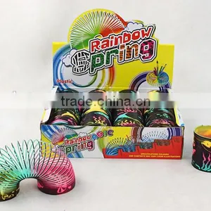 Whosesale Promotional Plastic Magic Rainbow Spring With Printed Dolphin Kids Educational Toys/ Magic Rainbow Circle thumbnail-1