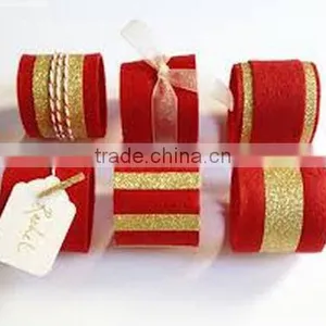 Express Best High Quality Home Decoration New Products Custom Fabric Felt Rhinestone Napkin Ring Made in China thumbnail-1