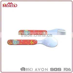 Melamine Baby Spoon & Fork thumbnail-1