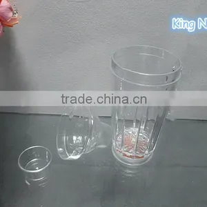 Acrylic LED Electric Plastic Bottle Bar Cocktail Shaker thumbnail-3