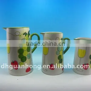Ceramic Big Tea& Water Bottles of 3sets thumbnail-1