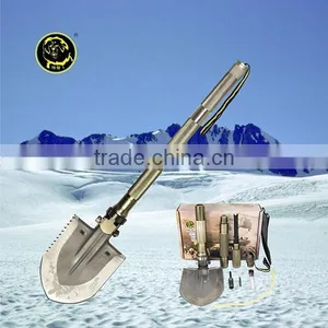 Camping Folding Multifunction Shovel With Bushcraft Knife ,snow Shovel thumbnail-1