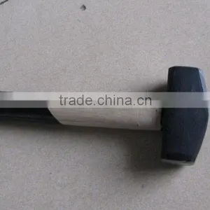 Drop Forged 3lb Club Hammer With Wooden Handle thumbnail-5