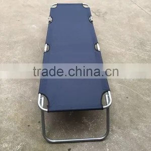 Orange Camping Beach 22mm Steel Tube Sunbed Lounge Chair thumbnail-4