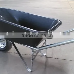 75L Steel Dural Handle Single Wheel Barrow With Plastic Bucket WB5600 thumbnail-6
