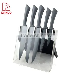 Non-stick Coated Stainless Steel Kitchen 5Pcs Knife Set thumbnail-1