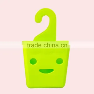 Lovely Design Wall Set Plastic Sundries Basket thumbnail-2