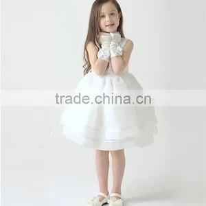 Elegant Baby Girls Christening Dresses Flower Lace Girl Ceremony Dress Princess Birthday Party Baby Girl Formal Occasion Dress thumbnail-2