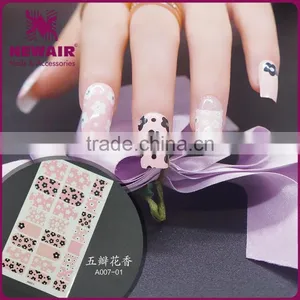 2017 New Fashion Flower Colorful Nail Sticker for Party thumbnail-1