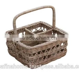 Core Rattan Flatware Caddy thumbnail-1