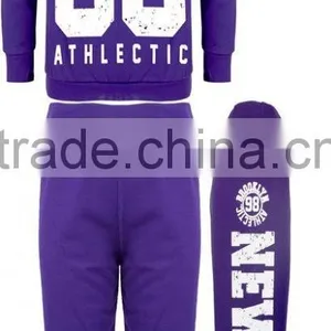 NEW LADIES New York 98 Athlectic Sweat Tracksuit JOGGERS SET GYM SUIT thumbnail-2