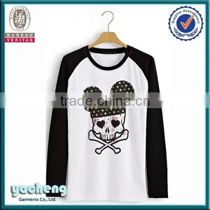 Women Custom Printing Tshirts Cotton With Your Own Logo thumbnail-1