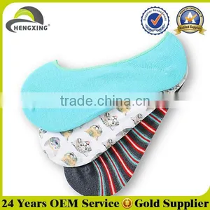 Wholesale Cheap Custom Girls No Heel Socks thumbnail-1