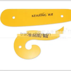 Flexible Plastic Hip Curve Ruler for Bra Pattern Making 1.2mm Thick 5pcs per Set #1305S thumbnail-3