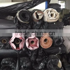 B Grade Pvc Artificial Stocklot , Pvc Synthetic Leather Stocklot for Furnitures and Car Seat and so on thumbnail-1