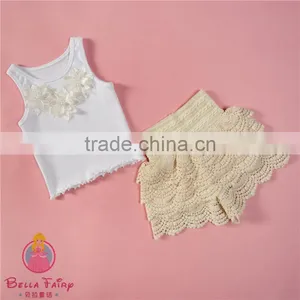 Baby Girls Summer Clothes T-shirt Tops+Shorts Outfits Girls Set thumbnail-6