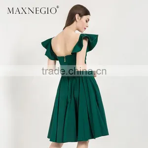 New Style Different Design Best Wholesale Websites High End Clothing Manufacturing Ladies Smart Casual Dress for Women thumbnail-1