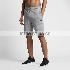 MGOO Custom Mens Elastic Waist Sports Pants Sublimation Printing Dri Fit Shorts Wholesale thumbnail-6