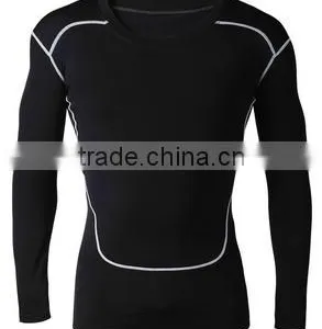 Wholesale Long Sleeve Men Compression Top thumbnail-1