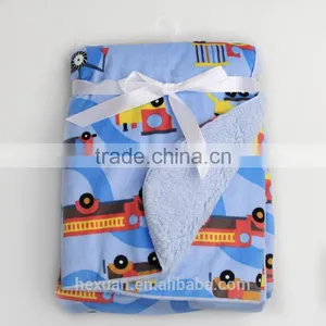 High Quality Coral Fleece Animal Design Baby Blanket thumbnail-5