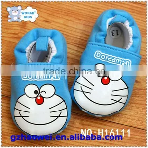 Doraemon Face Printed Baby Footwear thumbnail-1