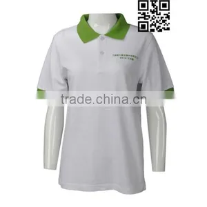 BSCI Factory Audit Dri Fit Wholesale Women's Office Uniform Design Polo Shirt thumbnail-3