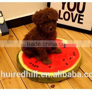 R1929H Hot Selling Summer Fruit Round Pet Cushion Cat Dog Mat Pet Pad Bed thumbnail-2