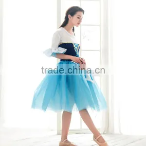 2014 Girls Competition Dance Wear Tutu Dress Costume Kids&teen -princess Girls Dress Costume-shiny Country Girl Ballet Dance thumbnail-1